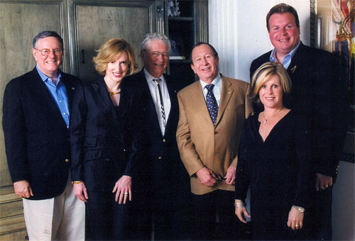 Malcolm with Steve Forbes and friends